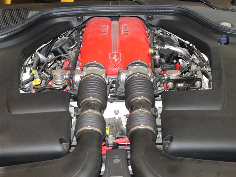 Ferrari California Engine Incredible Car